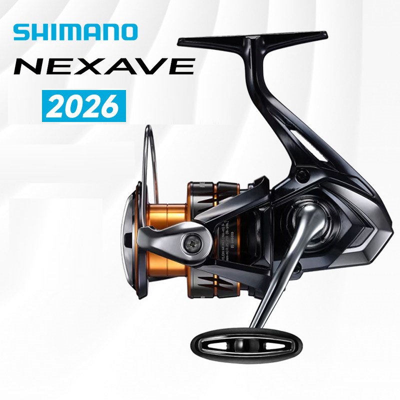 Daiwa Reel Bg - Kołowrotek spinningowy Shimano 2026 NEXAVE Ultralight