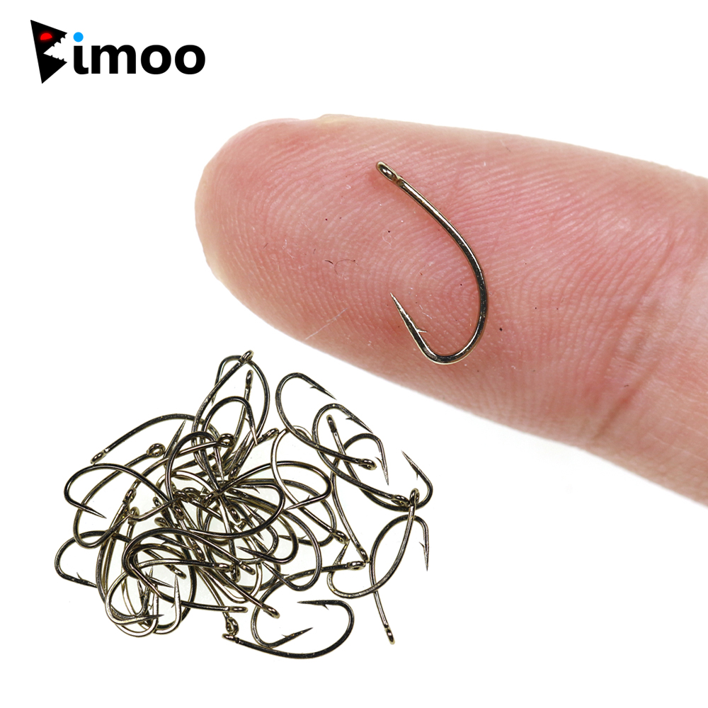 Fishing Hook Barbless - Bimoo 50/100/200 SZT # 12 ~
