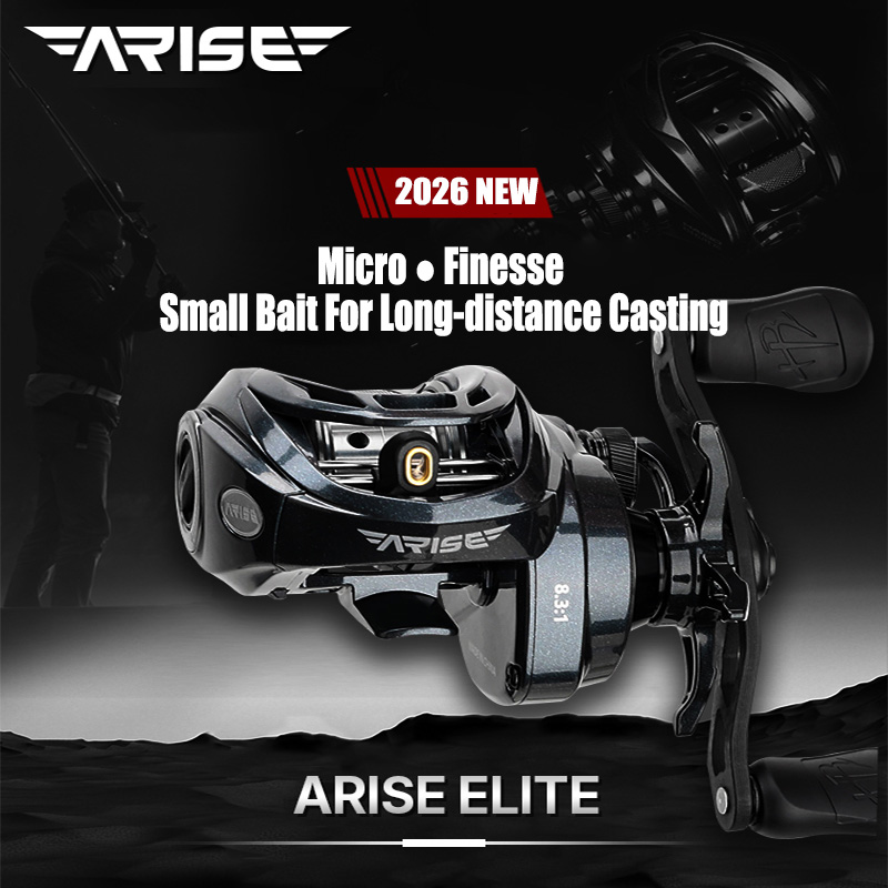 Abu Garcia Reel Max - Kołowrotek castingowy HAIBO 2026 ARISE ELITE,